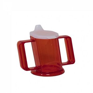 HandyCup met deksel rood