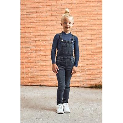 Vingino Essentials ribgebreide top met biologisch katoen donkerblauw