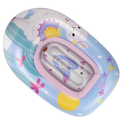Jilong Opblaasboot Alpaca Junior 90 X 55 Cm Lichtblauw/roze