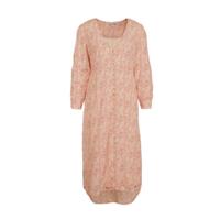 HARPER & YVE jurk Brooke met all over print en plooien rood