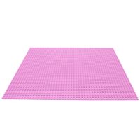 Grote Grondplaat Bouwplaat voor Lego Bouwstenen Licht Roze 50 x 50 - thumbnail