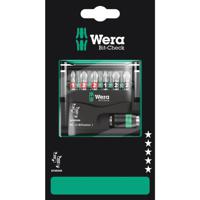 Wera Bit-Check 12 BiTorsion 1 SB 05136385001 Bitset 1/4 (6.3 mm) Incl. bithouder