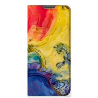 Bookcase OPPO A96 | A76 Watercolor Dark