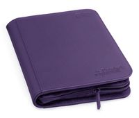 Ultimate Guard Zipfolio 160 - 8-Pocket XenoSkin Purple