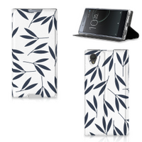 Sony Xperia L1 Smart Cover Leaves Blue - thumbnail