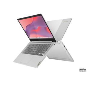 Lenovo IdeaPad Slim 3 Chrome 14M868 Chromebook 35,6 cm (14") Full HD MediaTek Kompanio 520 8 GB LPDDR4x-SDRAM 128 GB eMMC Wi-Fi 6 (802.11ax) ChromeOS Grijs