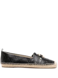 Michael Kors espadrilles Rory à logo embossé - Noir