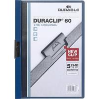 Durable Klemmap DURACLIP 60 - 2209 220907 DIN A4 Donkerblauw - thumbnail