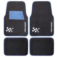 Race Sport automattenset Competition uni alu zwart/blauw 4 delig