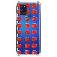 Samsung Galaxy A21s Beschermhoes Paprika Red