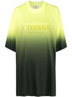 VETEMENTS t-shirt à logo imprimé - Vert - thumbnail