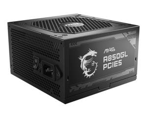 MSI MAG A850GL PCIE5 power supply unit 850 W 20+4 pin ATX ATX Zwart