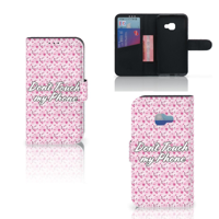 Samsung Galaxy Xcover 4 | Xcover 4s Portemonnee Hoesje Flowers Pink DTMP