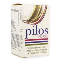 Pilos Forte Voedingssupplement Haar en Nagels 2x30 Capsules - thumbnail