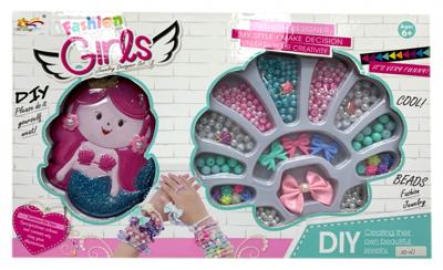 LG Imports kralenset 'Fashion Girls' zeemeermin multicolor LG Imports kralenset 'Fashion Girls' zeemeermin multicolor