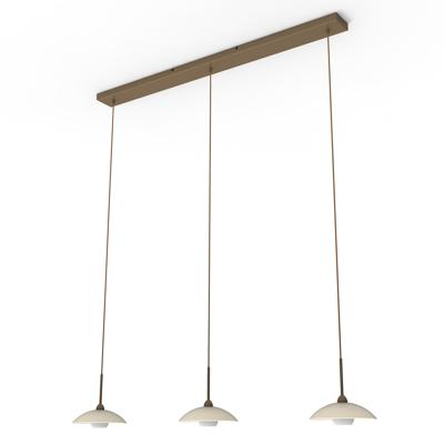 Steinhauer - Sovereign classic - hanglamp 3 lichts - brons