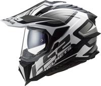 LS2 Helmet mx701 explorer alter xs bl./white matt