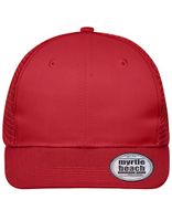 Myrtle Beach MB6240 6 Panel Flat Peak Cap - thumbnail