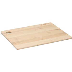 Set van 1x stuks snijplanken naturel rand 23 x 30 cm van bamboe hout