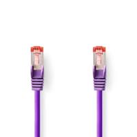 NEDIS Cat 6 Kabel | RJ45-stekker | RJ45-stekker | S/FTP | 1.00 m | rond | LSZH | violet | label