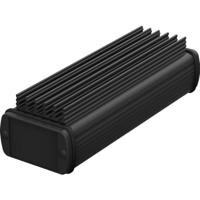 Bopla! ABPH 600-0150 K ALUBOS_Set 84506150.HMT1 Profielbehuizing 190 x 57 x 45 cm, aluminium, zwart (RAL 9005), 1 stuk