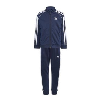 adidas Originals Superstar Adicolor trainingspak donkerblauw/wit adidas Originals Superstar Adicolor trainingspak donkerblauw/wit