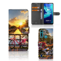 Motorola G8 Power Lite Flip Cover Amsterdamse Grachten