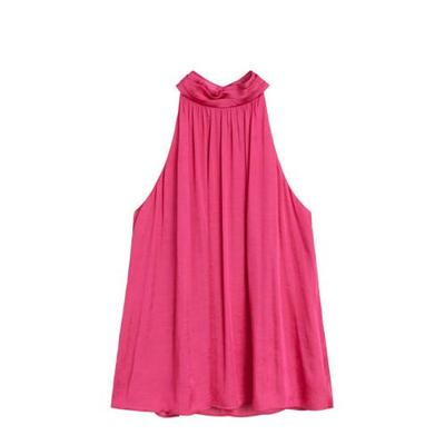 Mango haltertop roze