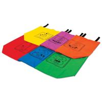 Reydon zakloopzakken genummerd 28 x 28 cm junior nylon 6 stuks