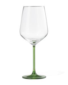 HEMA Wijnglas 650ml Tafelgenoten Groene Voet