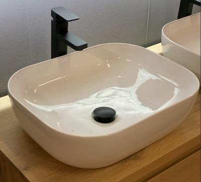 B-stone Ivy witte waskom rechthoekig 49x39.5x15cm B-stone Ivy witte waskom rechthoekig 49x39.5x15cm