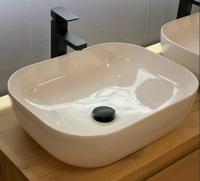 B-stone Ivy witte waskom rechthoekig 49x39.5x15cm