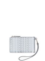 Marc Jacobs portefeuille The Top Zip Wristlet - Argent - thumbnail