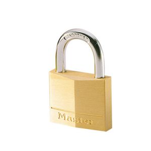 Masterlock 50mm - 25mm shackle, 7mm diam. - double locking - 5-pin cylinder - 150EURD