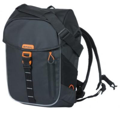 Basil fietsrugzak Miles 17 liter zwart 18113