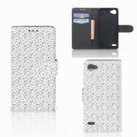 LG Q6 | LG Q6 Plus Telefoon Hoesje Stripes Dots