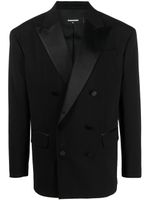 DSQUARED2 blazer à boutonnière croisée - Noir