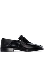 Maison Margiela mocassins Tabi en cuir - Noir - thumbnail