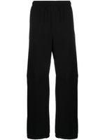 MM6 Maison Margiela pantalon de jogging à logo brodé - Noir