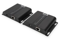 Digitus DS-55124 1 poort HDMI Extender set 3840 x 2160 Pixel Zwart - thumbnail