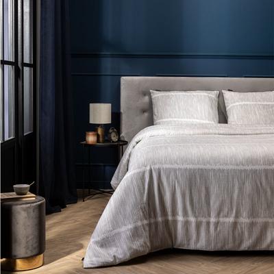 Presence Dekbedovertrek Flanel - Timeless Stripes 1-persoons (140 x 220 cm + 1 kussensloop) Dekbedovertrek