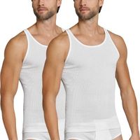 Schiesser 2 stuks Original Classics Double Rib Undershirts