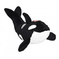 Wild Republic Knuffelorka Wild Calls 10 X 20 Cm Pluche Zwart/wit