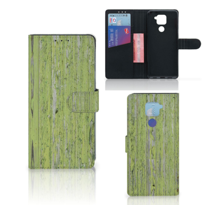 Xiaomi Redmi Note9 Book Style Case Green Wood Xiaomi Redmi Note9 Book Style Case Green Wood