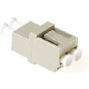 ACT Fiber optic LC duplex adapter multimode OM2 square