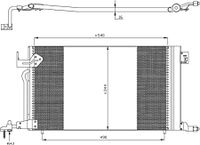 Condensor, airconditioning 35304 - thumbnail