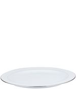 Christofle assiette ovale Albi - Blanc