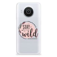 Nokia X10 | X20 Telefoonhoesje met Naam Boho Stay Wild