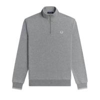 Fred Perry - Half Zip Sweater - Grijs