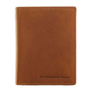 Chesterfield Hoge Billfold / Portemonnee RFID Tymon Cognac